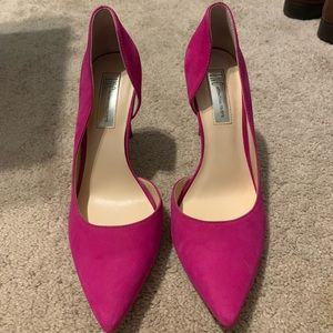 Hot pink heels